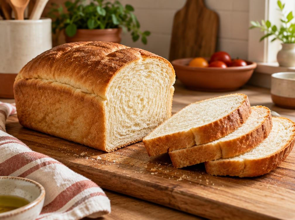 Pan de molde casero